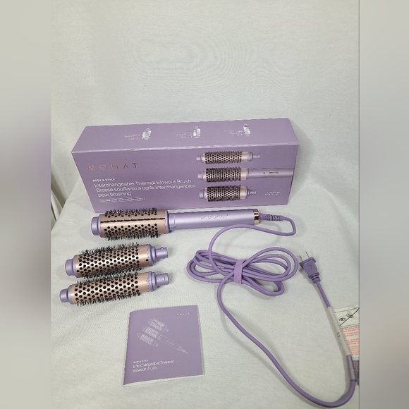 Monat Hair Monat Body Style Interchangeable Thermal Blowout Brush 3